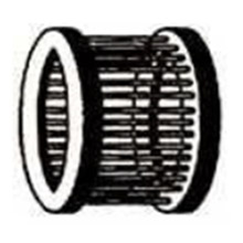 Structure de rotor à cage d'écureuil de moteur asynchrone