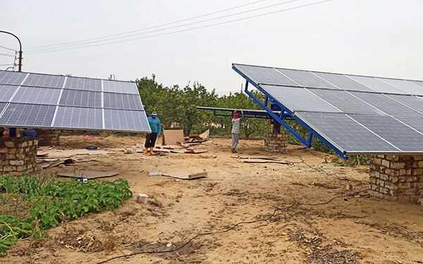 Onduleur de pompe à eau solaire 4kW à Kolkata, Inde