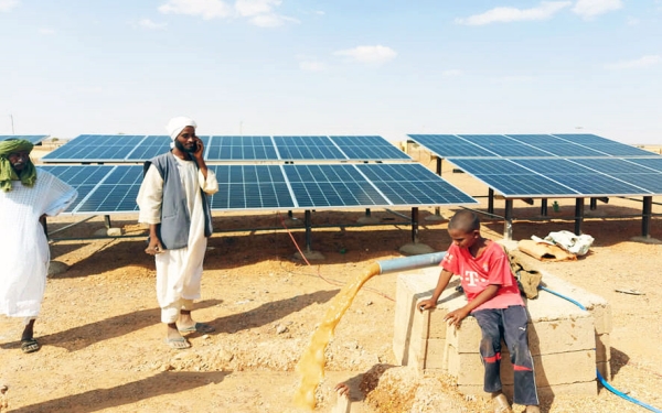 Onduleur de pompe à eau solaire de 30 kW au Soudan