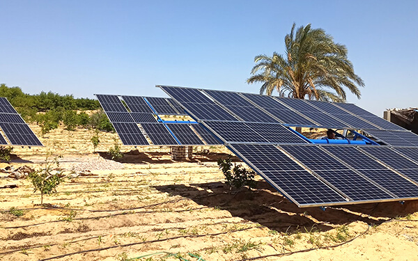 Onduleur de pompe à eau solaire de 7,5 kW au Pakistan