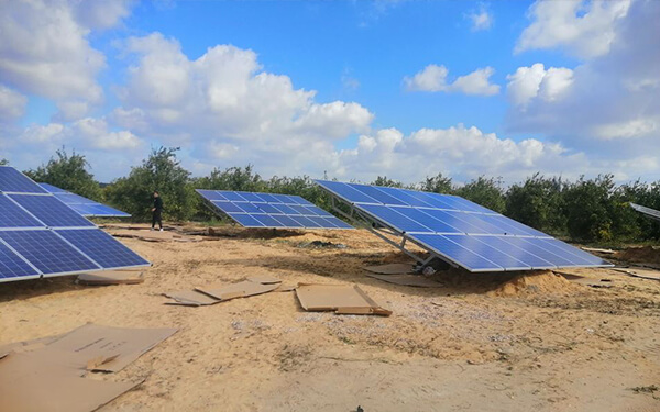 Onduleur de pompe à eau solaire de 22 kW à Suez, Égypte