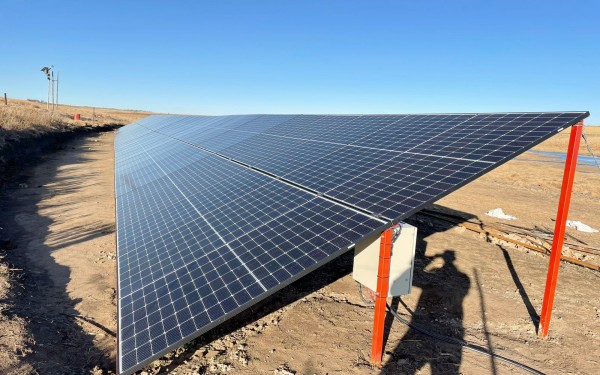 Onduleur de pompe à eau solaire de 7,5 kW en Afrique du Sud