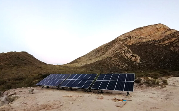 Onduleur de pompe solaire SI30 5.5KW à Cape Down Afrique du Sud