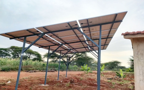 Onduleur de pompe à eau solaire 4kW au Kenya