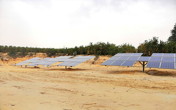 Onduleur de pompe à eau solaire de 15 kW à Suez, Égypte