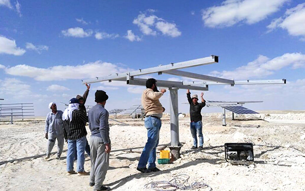 Onduleur de pompe à eau solaire de 45 kW au Caire, Égypte